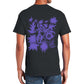 Get Lost Cycling T-Shirt - Black & Purple