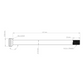 Transition 171mm Rear Axle tn