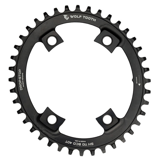 SHIMANO ROAD 1X OVAL DROP-STOP B CHAINRING - 110 x 4 BCD