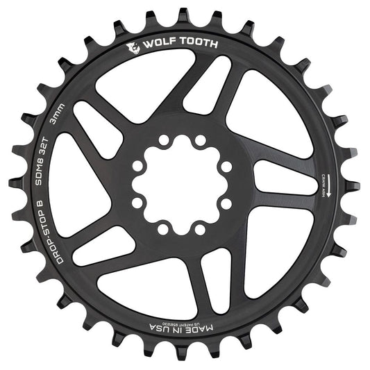 SRAM DM MTB 8-BOLT DROP-STOP B CHAINRING - BOOST