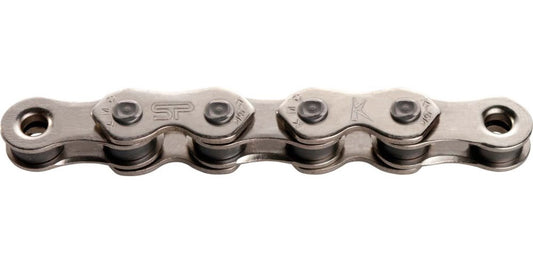 KMC - K710 - 1spd Chain (1/2" x 1/8") Silver/Silver